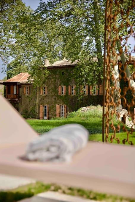 Chambres D'Hotes B&B - Chateau De Sienne Proche Avignon Orange Piscine Riviere Chusclan Ngoại thất bức ảnh